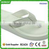 White Breathable Embossed Women EVA Flip Flop Slippers,beach Walk Slipper,beach Slipper thumbnail-3