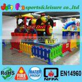 Happy Rotating Locomotive Amusement Park Rides, Small Amusement Rides for Sale