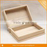 Wholesale Custom Unfinished Wood Gift Boxes for Sale thumbnail-4