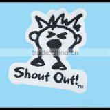 Cartoon Free Sample Woven Label Custom Garment Label Fabric Label