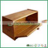 Fuboo Bamboo Bread Box With Easy-open Hinge thumbnail-2
