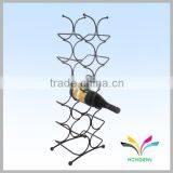 Home Storage Good Quality Floor Stand Metal Wine Rack for Bottled Wine thumbnail-3