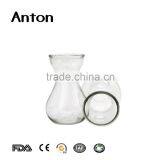 14oz Big Capability Glass Bottle Clear Glass Bottle Beautiful Vase thumbnail-2