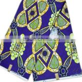 High quality fashion lady style popular African real wax printed fabrics for sale
