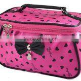 Fashion Girls Satin Makeup Bags/girls Overnight Bags Shenzhen Factory thumbnail-2