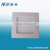 white color aluminum house 12watt square led light panel fixture China quality led panel light manufacturer