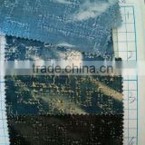 Guangzhou Zhida hot sale 1 yard MOQ selvedge thick recycled denim raw denim fabric wholesale