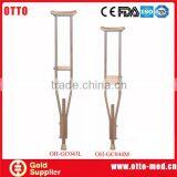 Standard Height Adjustable Aluminum Underarm Crutches thumbnail-3