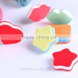 Mendior Big Mouth Red Lip Cosmetic Sponge Powder Puff For Both Wet And Dry Dual-Use 2pcs Wholesale/OEM/ODM thumbnail-3