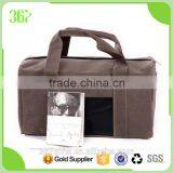 High Quality Big Capacity Portable Customized Folding Vintage Canvas Travel Bag thumbnail-4