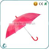 2015 Hot Selling Red Straight Umbrella Plastic Cover