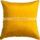 24x24 Inch Gold Color Solid Throw Pillow Cover-2 thumbnail-1