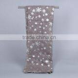 Snowflake Pattern Scarf Voile Scarves 180*90 Pashmina Shawls Muslim thumbnail-5