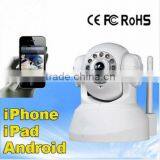 Factory Price Wireless PTZ IP Camera Indoor With Audio of Two Way thumbnail-1