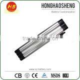 10S5P 36V 13ah Rechargeable Electric Bike Lithium Ion Battery Pack Silver Fish Type thumbnail-2