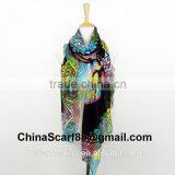 Graffiti Geometry Paris Yarn Scarf thumbnail-1