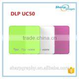 In Stock!!! China UNIC Traveling Mini Full HD DLP Projector UC50 Pico Short Throw 3D 1080P Outdoor Projectors thumbnail-6