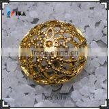 Fashion Golden Metal Clip Buttons