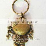 Cute Alloy Baby Girl Keychain