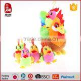 Manufacturer Colorful Plush Chook Keychain for Promotion thumbnail-2