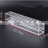 Clear Custom Acrylic Pen Holder Acrylic Desk Pen Display Stand With 3 Tiers thumbnail-1
