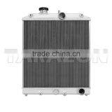 TIG-welded Aluminum Brazed Core Car Radiator For Honda Civic 1992-2000 thumbnail-3