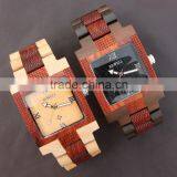 Mixed Color Wristwatch Wooden Water Resistant Wooden WristWatch Women Men Wristwatch Wooden thumbnail-5