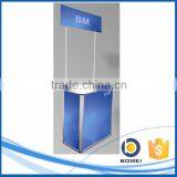 Aluminum Folding Screen Style Trade Show Usage Sales Table, Promotional Sales Counter