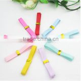 Factory custom wholesale narrow multicolor colorful ribbon multi-size grosgrain ribbon