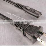UL HOT Offer ! North American 2 Flat Pin Polarized Plug Power Cord Computer Power Tools Extension Cord 2 Pin Plug USA Power Cord thumbnail-6