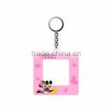 Make Cute Mickey Mouse Shape Rubber Photo Keychain thumbnail-1