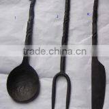 Handmade Carbon Knive Fork Spoon thumbnail-1
