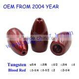 Tungsten Weight Tungsten Flipping Wight Sinkers 1/4oz thumbnail-4