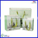 Handmade Scenery Printing Shopping Paper Bag thumbnail-1