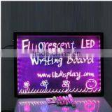 2015 High Quality Sparkle Led Writing Board With Neon Effects