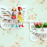 Hot Sale Nice Modern Carved Shelf Wood Folding Display Shelf