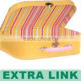 Mini Children Suitcase Kraft Paper With Handle Storage Box thumbnail-1