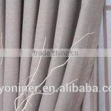 2015 Hot Sale Linen Like Curtain 008 Fabric and Designed Window Fabric; Made up Curatin in Hotel or Home thumbnail-1