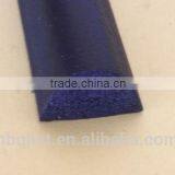 Black extruded epdm soft foam rubber shock proof seal strips