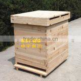 Fir Cedarwood Custom Made Beehive With Iron Plate