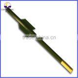 Bitumen Painted Green Color Studded T Post