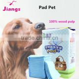 Jiangs veterinary floor mats 100% wood pulp urine deodorant pet pad for dog