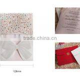 Hot Sale White Laser Cut Wedding Invitation Card thumbnail-6