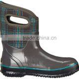 Girls Stylish Half Neoprene Boots For Rain thumbnail-1