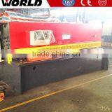 QC12Y 6mm Thickness 3200mm Width CNC Hydraulic Swing Beam Plate Shearing Machine thumbnail-6