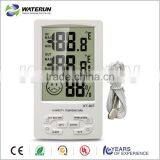 Digital Barometer Desk Thermometer Hygrometer Clock thumbnail-1