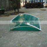 Lake Blue 10mm Construction Material UV Protected Polycarbonate Door Canopy thumbnail-1