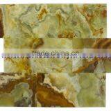 BEAUTIFULL CUSTOM MADE MULTI GREEN ONYX MOSAIC TILES COLLECTIONS thumbnail-3