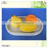 Antique Crockery Fruit Storage Set Paulownia Wooden Tray thumbnail-6