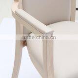 White Leather Cheap Waiting Room Chair With Comfotable Back thumbnail-5